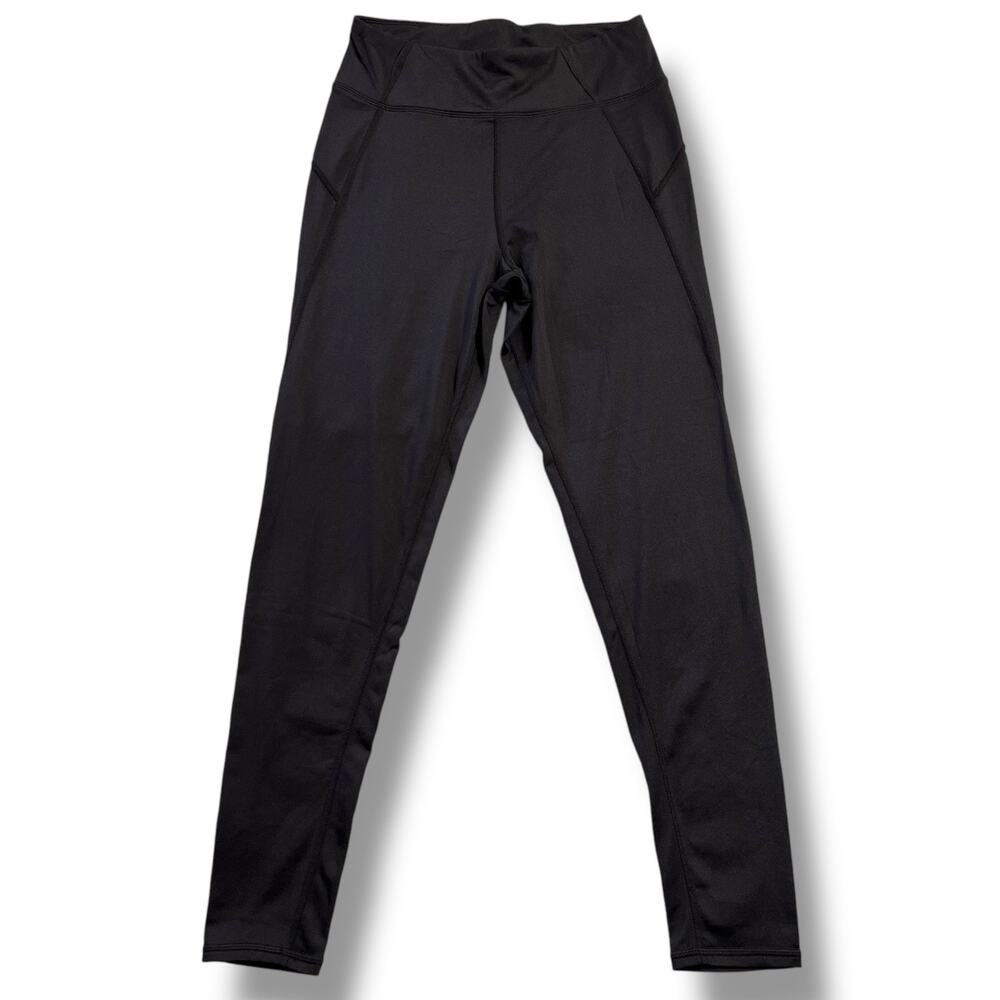 Cuddle Duds Womens ClimateRite Plush Warmth Leggings Skinny Black Small